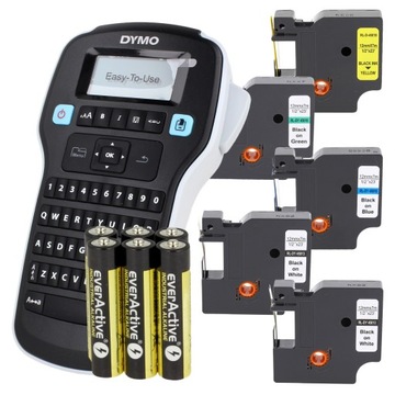 DRUKARKA LABEL MANAGER 160 + 5 taśm 45013 45016 45018 45019 baterie GRATIS