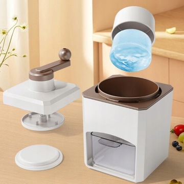 Ice Crusher Machine Manual Rotary Snow Cone