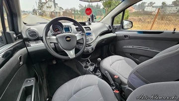 Chevrolet Spark II Hatchback facelifting 1.0L DOHC 68KM 2013 Chevrolet Spark Chevrolet Spark 1.0 Benz 1 Wlasciciel Klima Benzyna, zdjęcie 9