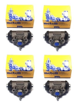 FIAT 126p FL EL CYLINDEREK HAMULCOWY PRZÓD TYŁ KPL