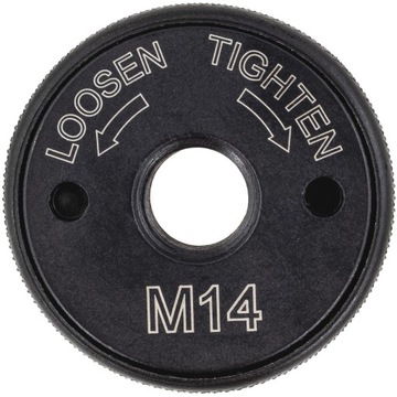 САМОЗАЖИМНАЯ ГАЙКА ДЛЯ УГЛОВОЙ ШЛИФОВАЛЬНОЙ МАШИНЫ БЫСТРОГО МОНТАЖА M14 SDS UNIVERSAL