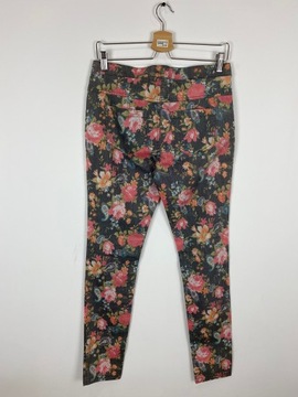 Jegginsy spodnie w kwiaty Only L/40