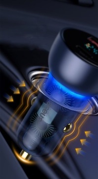 МОЩНОЕ АВТОМОБИЛЬНОЕ ЗАРЯДНОЕ УСТРОЙСТВО BASEUS БЫСТРАЯ ЗАРЯДКА USB USB-C 5A 65W 24V