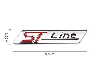 Emblemat Ford St-Line Znaczek Na Błotnik St Logo
