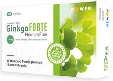 GINKGO FORTE MEMORY FLAV 60 tabletek