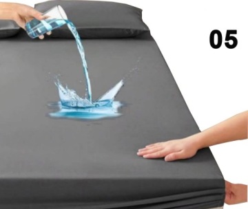 Простыня непромокаемая на резинке хлопок 140х200 см водонепроницаемые цвета