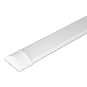 LAMPA LED 120CM NATYNKOWA ŚWIETLÓWKA DO GARAŻU 6500K MOCNA BIAŁA ZIMNA