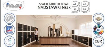 Шкаф для документов B5 Szk318 - офисная мебель