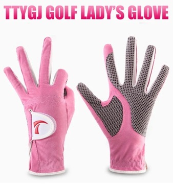 TTYGJ 1 пара женских перчаток для гольфа с противоскользящими гранулами
