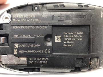 KLÍČEK OVLÁDAČ AMG MERCEDES-BENZ CLS (C257) 17-22 A2229050911
