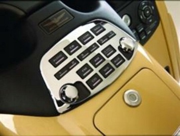 НАКЛАДКА НА РАДИОПАНЕЛЬ CHROME ACCENT HONDA GL 1500 1800 GOLD WING