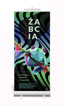 Artystyczny projekt graficzny ROLL-UP Rollup