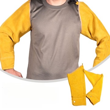 1 ПАРА УСТОЙЧИВЫХ К ПОРЕЗАМ РУКАВ ЗАЩИТА ОТ СВАРКИ (YE