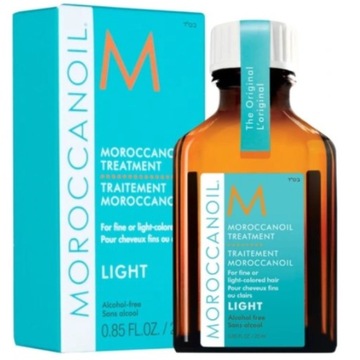 MOROCCANOIL OLEJEK KURACJA LIGHT 25 ML NAWILŻENIE REGENERACJA