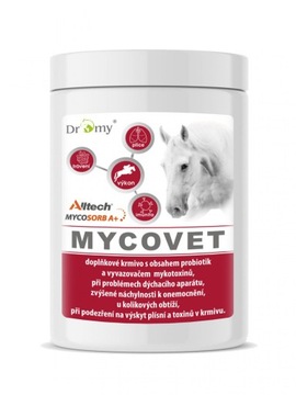 DROMY MYCO VET USUWA Z ORGANIZMU SZKODLIWE MYKOTOSYNY MYCOSORB A+ ALLTECH