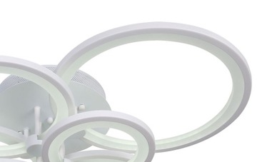 ПОТОЛОЧНЫЙ СВЕТИЛЬНИК КОЛЬЦО ПЛАФОН круглая люстра LED ДИСТАНЦИОННЫЙ