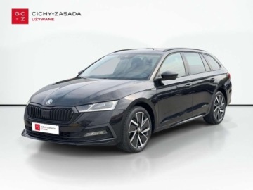 Skoda Octavia IV Kombi 2.0 TDI 150KM 2022 Skoda Octavia Sportline, DCC, Head-Up, Matrix, Keyless 2.0 Diesel 150KM