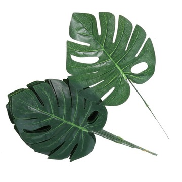 SZTUCZNA PALMA LIŚCIASTA SZTUCZNA ROŚLINA MONSTERA