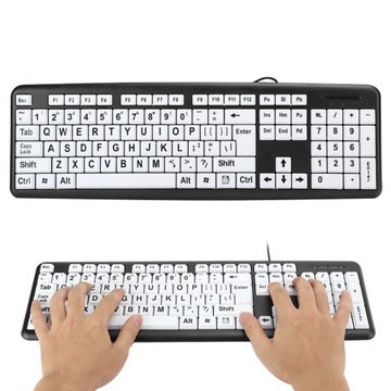 КЛАВИАТУРА ДЛЯ ПК ПОЖИЛЫХ ПОЖИЛЫХ USB