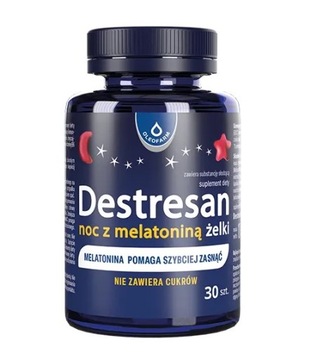 Destresan Noc Z Melatoniną Żelki - - 105 g