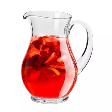 Dzbanek Elite KROSNO 1,5L duży szklany handmade