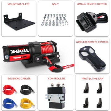 Лебедка X-BULL 12В 9,2м 1,4 тонны XL