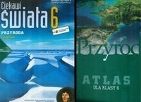 Ciekawi świata 6 Przyroda Podręcznik + Atlas