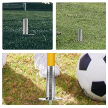 Пружинный держатель флагштока для быстрого забивания гвоздей в землю, держатель флагштока для футбольного флага