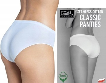 GATTA MAJTKI SEAMLESS COTTON BIAŁY S