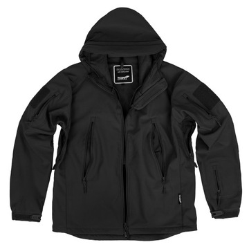 Черная куртка Texar Softshell Falcon XXL