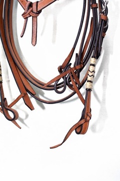 ЗАПАДНАЯ УЗДЕЧКА ИЗ США РАЗМЕР ПОВОДА. Полный