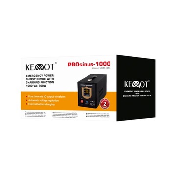 ИБП Kemot PROsinus 1000 12В/230В аварийный источник питания