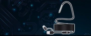 ИНСПЕКЦИОННАЯ камера ЭНДОСКОП для телефона ANDROID 0,3 см 5 метров 1080p ДЛЯ ТРУБ