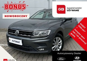 Volkswagen Tiguan II SUV 2.0 TDI 150KM 2019 Volkswagen Tiguan Pormocja Noworoczna 2.0 TDI 150KM Comfortline DSG Salon