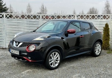Nissan Juke I SUV Facelifting DIG-T 115KM 2014 Nissan Juke Nissan Juke 1.2 DIG-T Tekna 1.2 Benzyna 115KM