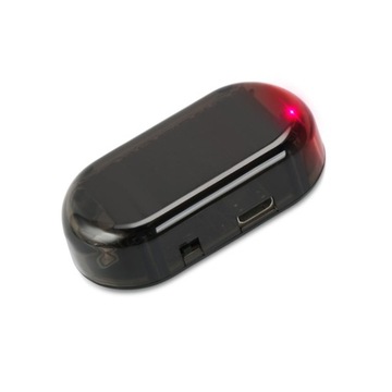 SYMULATOR ALARMU LED SOLAR RED