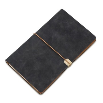 Elegancki notes RETRO kartki w KRATKĘ rozmiar 200 x 120 mm