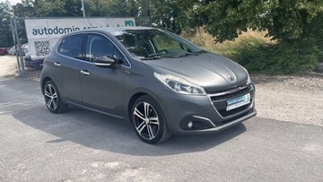 Peugeot 208 I Hatchback 5d Facelifting 1.2 PureTech 110KM 2015 Peugeot 208 Raty 1.2 benz 110KM GT-LINE Pol skora Klimatronic led Gwaran, zdjęcie 10