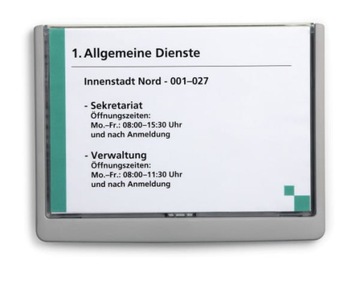 ВЫВЕСКА НАЖМИТЕ А5 210Х148,5 ММ ДВЕРЬ