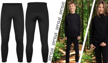 LEGGINSY TERMOAKTYWNE DZIECIĘCE 122 CIEPŁE MESZEK TREMOREGULACJA DRY POLSKA