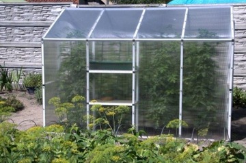 ТЕПЛИЦА ИЗ ПОЛИКАРБОНАТА 4,3 м 211 x 204 STRONG POLAND ПВХ ПОЛИКАРБОНАТ