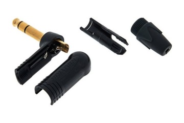 NEUTRIK NP3RX-B duży JACK kątowy na kabel stereo