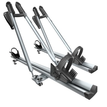 2x BAGAŻNIK DACHOWY NA ROWER - UCHWYT ROWEROWY ALUMINIOWY NA DACH - AMOS