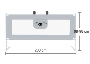 ЗАЩИТНЫЙ БАРЬЕР 200 см МЕДВЕДЬ СКИДКА