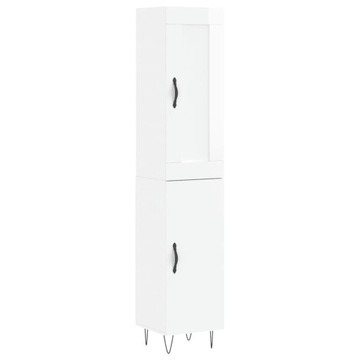 VidaXL biały 34 x 34,5 x 180 cm