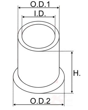 Ремкомплект звездочек BRIGGS, 16 зубьев