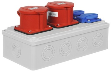 СТРОИТЕЛЬНАЯ КОРОБКА РАСПРЕДЕЛИТЕЛЬНОГО УСТРОЙСТВА 32/5 16/5 2х230В