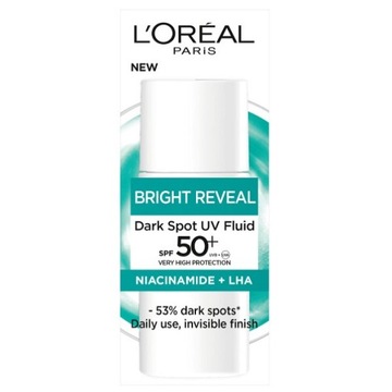 LOREAL BRIGHT REVEAL НИАКИНАМИДНАЯ ФЛЮИД SPF50 50 МЛ
