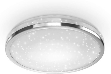LED LAMPA SUFITOWA EFEKT ŚWIATŁA GWIAZD 10W 22CM BKL1303