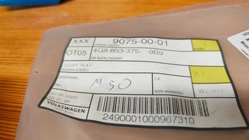 AUDI A7 2011-2018 4G8853375 LIŠTA PRAHU LEVÝ ZADNÍ